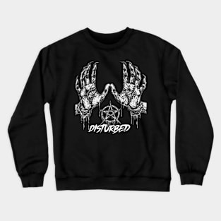 Your Hand Disturbed Crewneck Sweatshirt